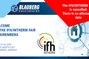 IFH/INTHERM TRADE FAIR IS CANCELLED