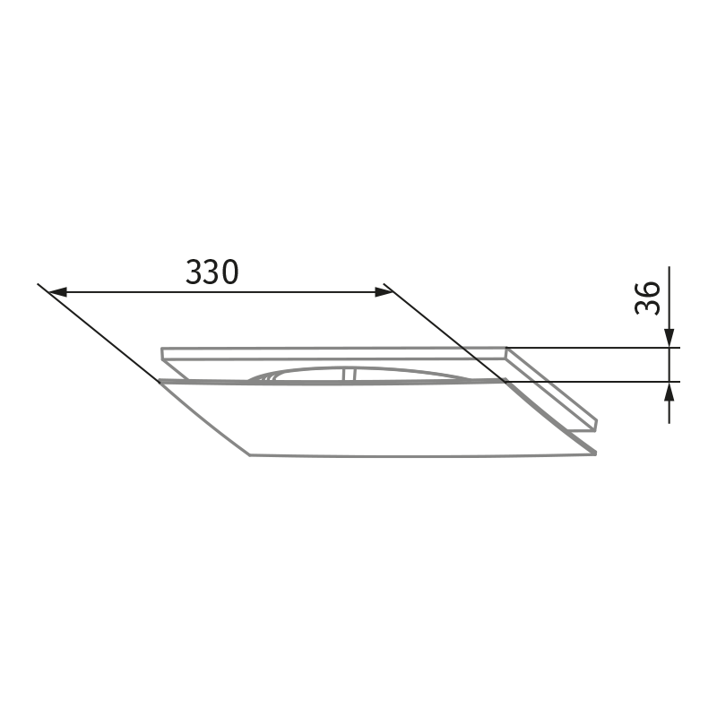 Blauberg Ultra EC TW - Dimensions