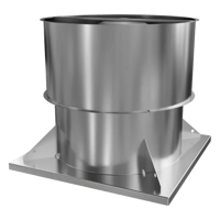Axial fans - Commercial and industrial ventilation - Series Blauberg SS & Heavy Duty Roof Mounted Axial Fans – Vertical Discharge