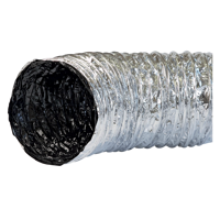 Flexible ducts - Air distribution - Series Vents 3 Zero polyester nude core duct