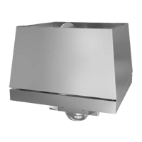 Roof fans - Roof fans - Series Blauberg Roof Mounted Axial Fans – Vertical Discharge